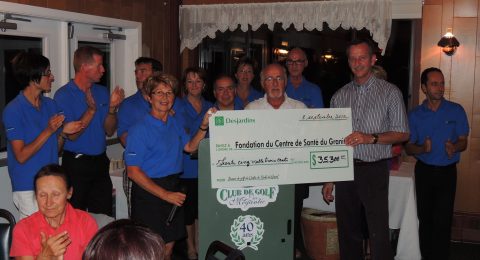 Le 20e Tournoi de golf du CSSS du Granit toujours au service de la population de la région