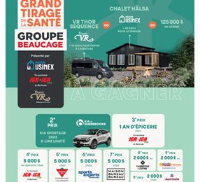 Liste des gagnants du Grand Tirage de la Santé 2023